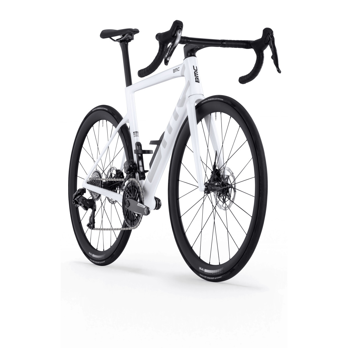 BMC Teammachine SLR 01 Three Road Bike | Metallic White - Silver